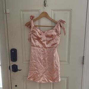 Lucy in the Sky Pink Mini Dress